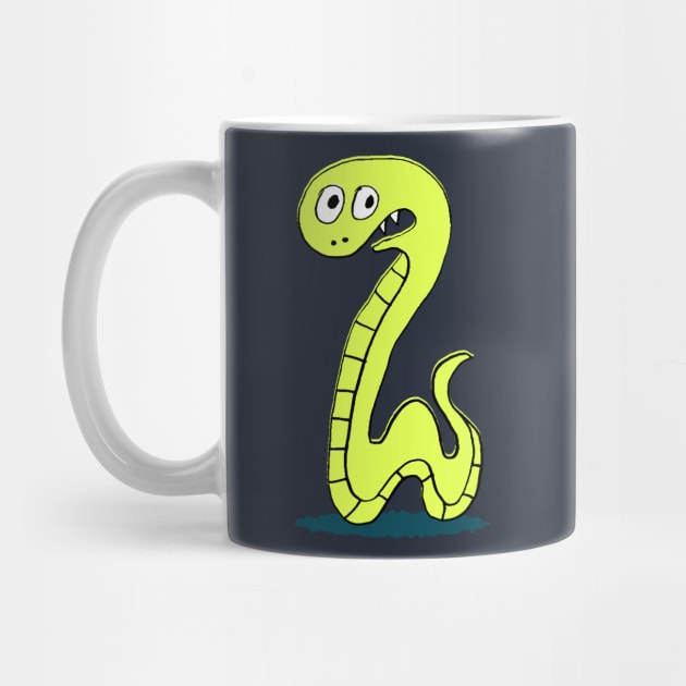 Cute monster snake by UniqueDesignsCo